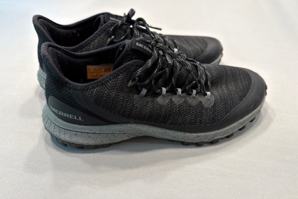Merrell Women's Black Trail Walking Shoes Hiking Sneakers, 11